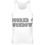 Four touchdowns Sublimation Tank Top T-Shirt For Men - 100% Soft Polyester - All-Over Printing - Custom Printed Mens Clothing