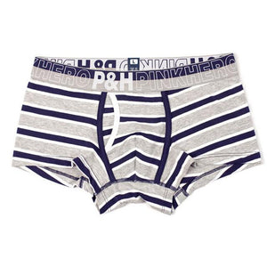 Stripe Underpants Knickers Sexy Men's Boxer Briefs Shorts Underwear Pants